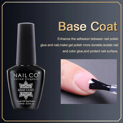 NAILCO Gel Nail Polish 15ml Hema TPO Free Nail Art Vernis Semi Permanent UV Gel Polish Nail Manicure Nail Varnish Ongle Top Coat