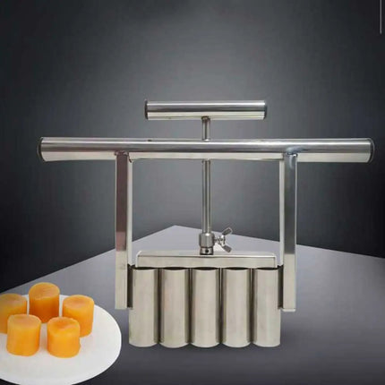 Hand Held Pearl Dumpling Mold Flling Dispenser Stainless Steel Flling Dispenser Taro Divider Manual Baking Tool