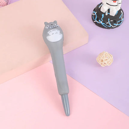 Squishy and Cute Kawaii Pen Kawaii Accessories Cute Girl Pens Animal Fruit Shaped Stress Relief Pens Cute School Supplies