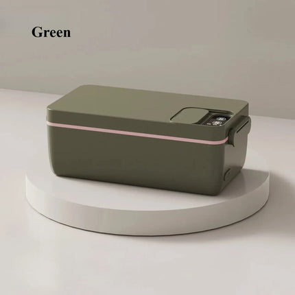 New Portable Electric Lunch Box USB Rechargeable 3200mAh Water-free Insulated Electric Lunch Box Suitable for Outdoor Travel