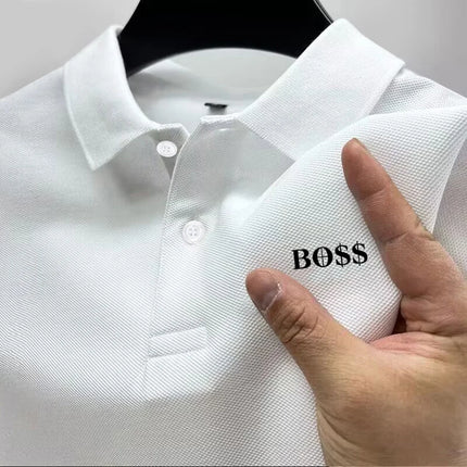 2025 Men's Versatile Polo - Classic Design Work Travel Multiscreen Tee