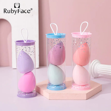 Makeup sponge bucket water droplet-shaped non-latex makeup sponge cosmetic makeup tool puff