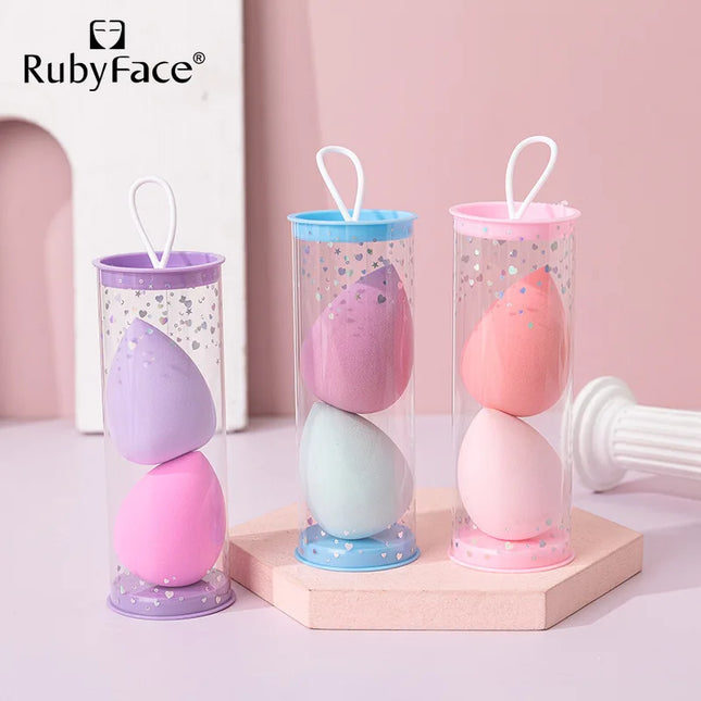 Makeup sponge bucket water droplet-shaped non-latex makeup sponge cosmetic makeup tool puff