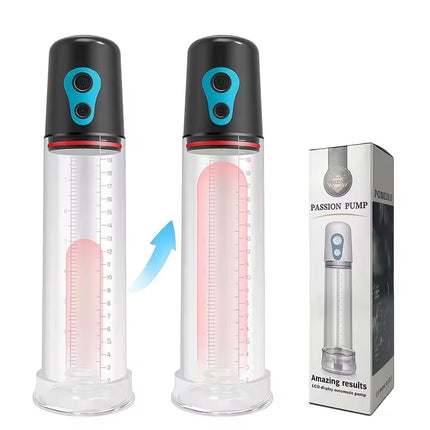 Electric Male Vacuum Suction Sucking Masturbation Peni Exercise Delay Enlargement Automatic Penis Pump Adult Sex Toys for Men