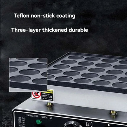 New 1pc Electric Causeway Grill Electromechanical Heating Oven Baking Oven Temperature Controlled Muffin Machine Pancake PanMach