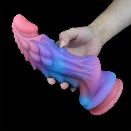 Fluorescent Bad Dragon Dildo Huge Luminous Dildos for Women Silicone Suction Cup Dog Anal Plugs Masturbator Sex Toys for Couples