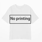 No printing / S