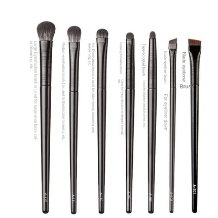 Natural Material Professional Makeup Brush Set Eye Shadow Powder Foundation Blush Contour Shadow Beauty Tool