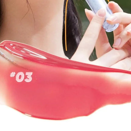 Judydoll Lip Glaze Mirror Shine Watery Lipstick Non-Stick Cup Long Lasting Moisturising Lip Tint Waterproof Makeup Cosmetics