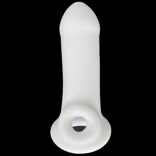High Elasticity Penis Sleeve Prostate Massage Penis Enlargement Delay Ejaculation Silicone Condoms G-point Sex Toys for Men