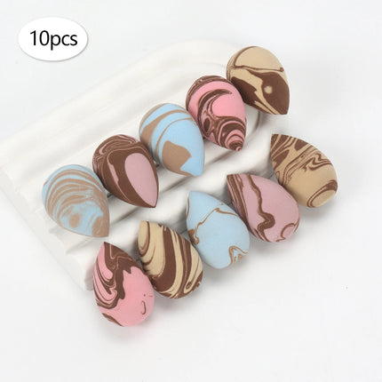 10/20/30/50/100Pcs Mini Makeup Sponge Set, Dual-Use Wet/Dry Beauty & Blenders for All Skin Types
