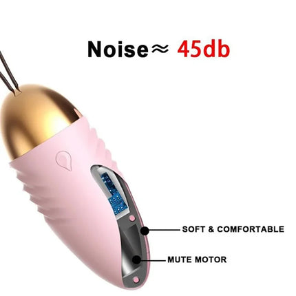 Wireless Jump Egg Vibrator Adult Sex Toys With Wireless Remote Control Waterproof Egg Vibrating Body Massager