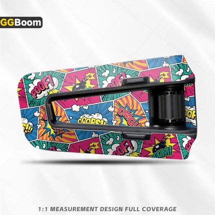 For Cardo EDGE cardo edge Motorcycle Bluetooth Headset Sticker Earphone Protection Decals Scratch-Resistant Waterproof
