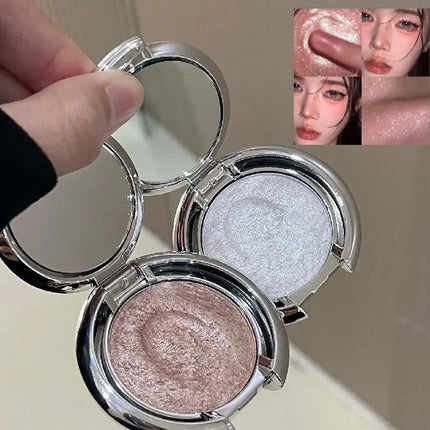 Light Shadow Highlighter Mashed Potato Diamond Shining High Gloss Paste Pearlescent Fine Flash Brightening Contouring Highlights