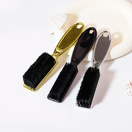 Hairdressing soft hair cleaning beard brush neck dust removal brush hair cutting brush styling brush Special for real hair wigs