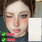 180pcs-Round-3 / Labret, Lip Piercing Jewelry / Face|Ball