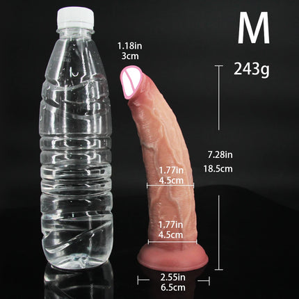 Realistic Anal Dildo Butt Plug Prostate Massager with Suction Cup Penis for Beginners Sex Toy for Women Anal Vaginal Masturbator