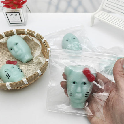 Decompress Alien Squishy, Novelty Alien Cartoon Soft Squishy Toy