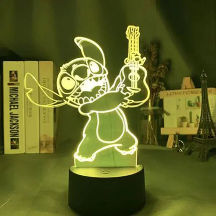 Anime Star Wars 3d Night Light LED Cute Baby Yoda Action Figures Model Table Lamp Cool Toys Children Boys Girls Birthday Gifts