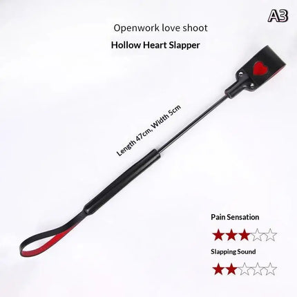 New Bondage Sex Flirting Whip Sexy Couples Adult Games Spanking Paddle Leather Flogger Whip Beat Ass Submissive Slave Sex Toy
