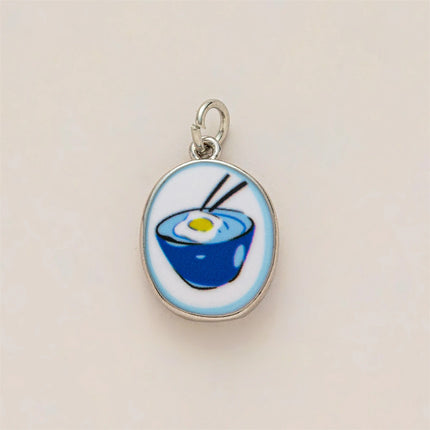 Autumn Bow Totoro Flower Salted Fish Little Fire Man Pendant DIY Necklace Accessories