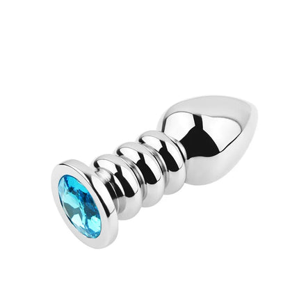 Metal Anal Beads Butt Plug Set Wearable Small Large Anal Plug G Spot Dildo Insert Vagina Extender Anus Sex Toy For Woman Man