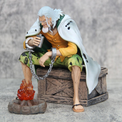 2026 One Piece Silvers Rayleigh Action Figure PVC Model Statue Home Collection Decoration Ornament Toy Birthday Gift