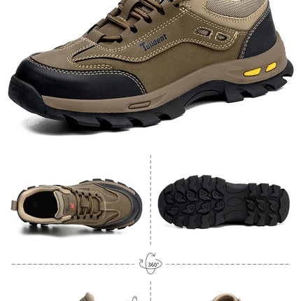 New men's safety shoes, puncture resistant work shoes, men's protective shoes, wear-resistant work boots  Tactical Boots