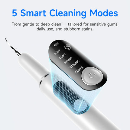 Ultrasonic Dental Scaler For Teeth Tartar Eliminator Electric Teeth Cleaner Tooth Tartar Removal Whitening Dental Scaler