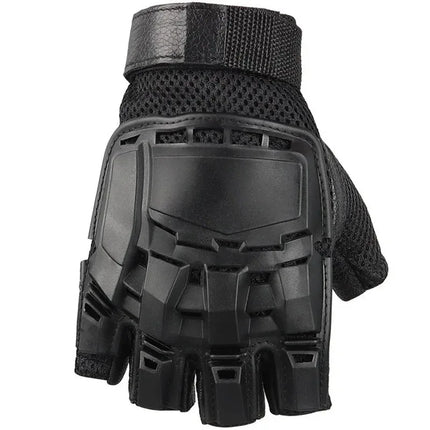 Tactical Hard-Shell Breathable Gloves Full/Half Finger Motorcycling Cycling Outdoor Gloves Accessory