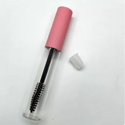 10/30/50/100pcs Empty 10ml Mascara Tubes Eyelash Growth Liquid Tube Matte Pink/Clear Tube Eyebrow Dye Cream Makeup Container