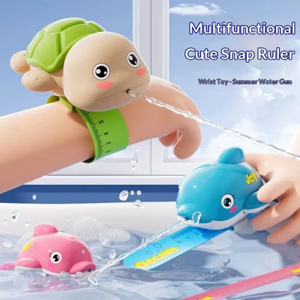 Squirt Function Wrist Water Bracelet Style Cute Design Turtle Squirt Dolphin Press Type Beach Fun