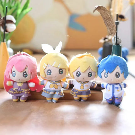 Cute Hatsune Miku Plush Keychain Kawaii Bag Pendant Soft Stuff Accessories For Birthday Gift