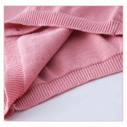 Red Sweater Cardigans for Kids Baby Clothes Toddler Boy Girl School Cardigan Cotton Korean Girls Knitwear Infantil Clothing Bebe