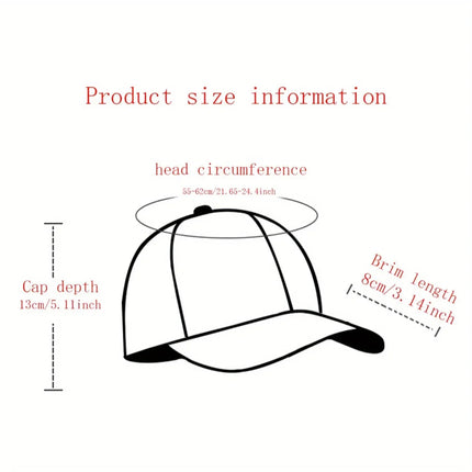 Fashionable And Trendy Outdoor Daily Personalized Casual Versatile Flat Brimmed Baseball Cap Men And Women For Travel Hip-Hop
