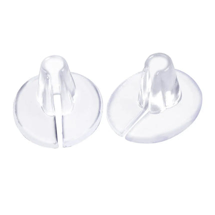 2pc Invisibles Flip-Flop Gel Pad Anti-Slip Anti Wear Foot Gel Toe Guards Cushions Toe Separator for Women Men