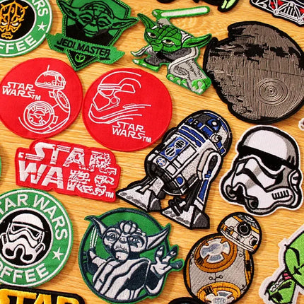 Star Wars Embroidered Cloth Patch Computer Embroidered Clothing Accessories Embroidered Cloth Patch