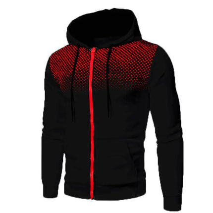 2023 Zipper Men Jackets Autumn Winter Casual Fleece Coats Bomber Jacket Scarf Collar Fashion Hooded Male Outwear Slim Fit Hoody