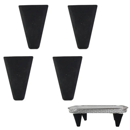 4/6/8Pcs Air Fryer Silicone Feet Steam Protector For Dehydrator Racks Tabs Silica Gel Tray Bumpers Dewatering Rack Buffer Pad