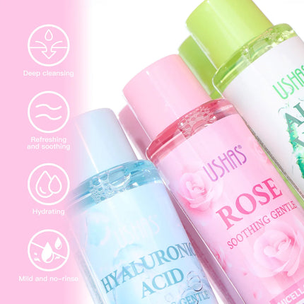 Gentle Makeup Remover Water Deep Cleansing Hydrating Moisturizing Non Irritating Refreshing Mild Facial Cleaner