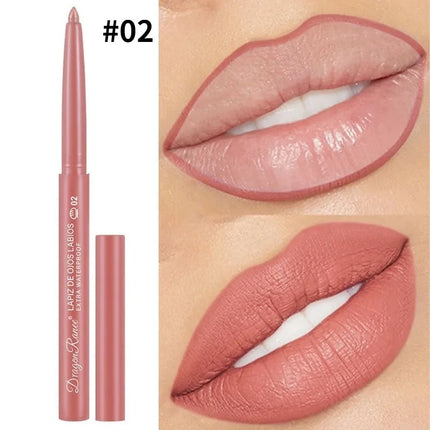 Lip Liner Lipstick Pen Waterproof Lasting Hook Line Lip Pen Matte Beginner Automatic Lips Liner Bean Paste Lip Contour Cosmetics