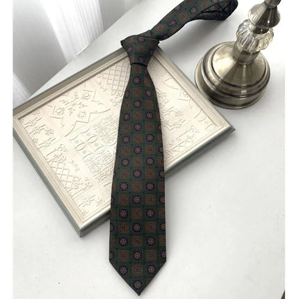 Stripes Squares Small Flowers Various Patterns Fashion Trends Daily Student Uniforms Accessories Ties Personalized Simplicity