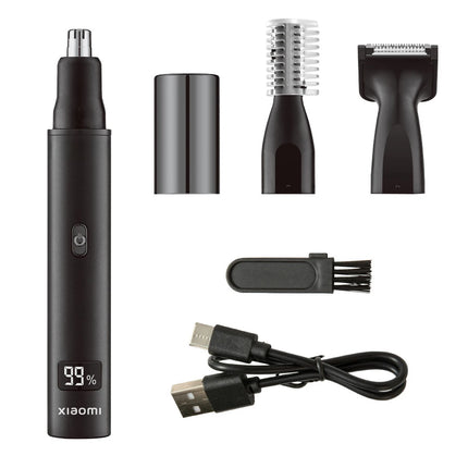NEW! Xiaomi 3 in 1 Electric Nose Ear Hair Trimmer for Men Painless Rechargeable Sideburns Eyebrows Beard Hair Clipper Shaver