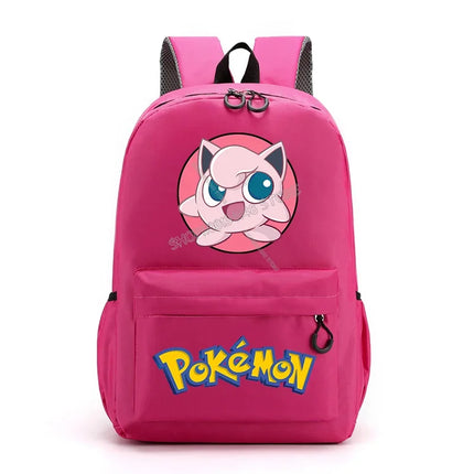 Pokemon Pikachu SchoolBag Primary School Bookbag Large-capacity Kids Backpack Boy Girl Knapsack High-quality Backpack Laptop Bag