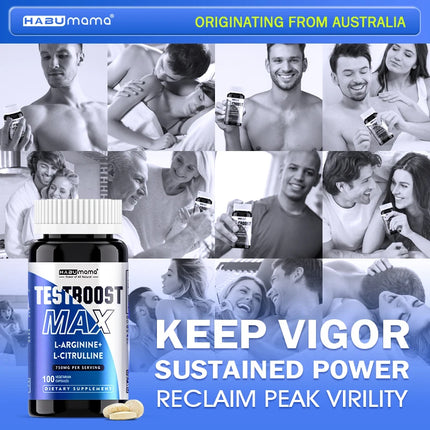 100pcs L-ARGININE Male Supplements for Vitality Renewal, Prolong Intimacy