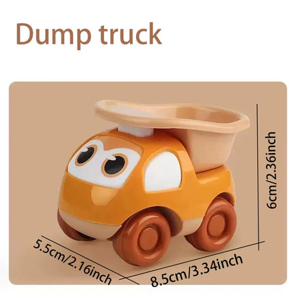 Children's Inertial Toy Car, Engineering Firefighting Sanitation Vehicle Resistant to Falling, Children's Gift