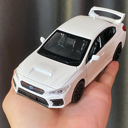 1:30 Subaru Impreza WRX STI 2020 Super Sports Car Alloy Diecast Model Car High Simulation Toy Car Miniature Vehicle Holiday Gift