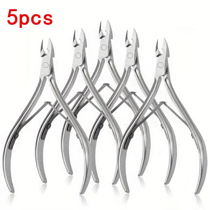 10/5/2/1pc Stainless Steel Nail Clipper Scissors,Nail Care Kit, Dead Skin Remover Kit,Nail Exfoliator,Professional Dead Skin