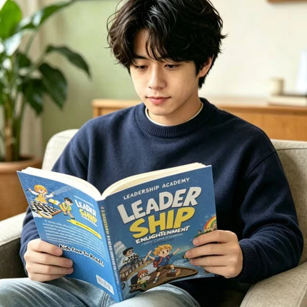🔥Leadership Ship Enlightenment Kids Comic Book - Funny English Storybook for Early Education & Leadership Skills Development
