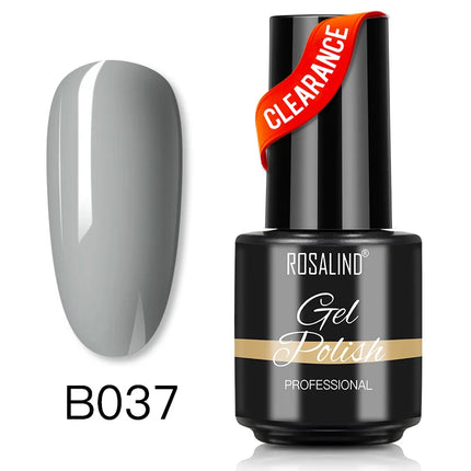 ROSALIND Gel Nail Polish UV Base Top Coat Soff Off Stamping Polish All For Art Manicure Semi Permanant Gel Nail Fast Shipping